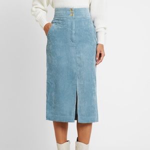 Topshop Corduroy Skirt NWT